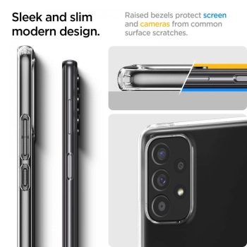 Etui Spigen Liquid Crystal na Samsung Galaxy A53 5G - przezroczyste