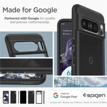 Etui Spigen Ultra Hybrid na Google Pixel 8 Pro - czarny mat