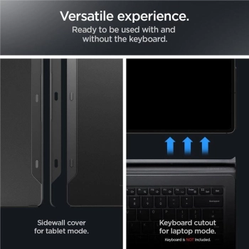 Etui Spigen Thin Fit Pro na Samsung Galaxy Tab S8 Ultra / S9 Ultra 14.6'' - czarne