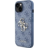 Etui Guess 4G Big Metal Logo na iPhone 15 / 14 / 13 - niebieskie