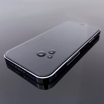 2 szt. szkło hartowane na cały ekran z ramką Case Friendly Wozinsky Full Glue iPhone 15 Pro - czarne