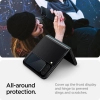 Szkło hartowane Spigen Glas.tR EZ Fit FC z folią na zawiasy na Samsung Galaxy Z Flip 4 - czarne 2 szt.