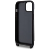 Etui Karl Lagerfeld Crossbody Saffiano Monogram Ikonik na iPhone 14 - czarne