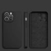 Silicone case etui iPhone 14 silikonowy pokrowiec czarne