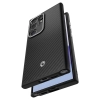 Etui Spigen Enzo Aramid na Samsung Galaxy S24 Ultra - czarny mat