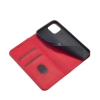 Magnet Fancy Case etui do iPhone 12 Pro Max pokrowiec portfel na karty kartę podstawka czerwony