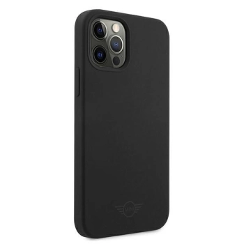 Etui Mini Morris Silicone Tone On Tone na iPhone 12 Pro Max - czarne