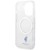 Etui U.S. Polo Assn. MagSafe Collection do iPhone 15 Pro - przezroczyste