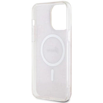 Etui Guess 4G MagSafe na iPhone 14 Pro Max - różowe
