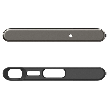 Etui Spigen Neo Hybrid na Samsung Galaxy S23 Ultra - metaliczny szary