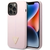 Etui Guess Silicone Triangle na iPhone 14 Pro Max - fioletowe