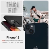 Etui Spigen Thin Fit na iPhone 15 - czarne
