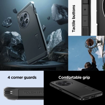 Etui Spigen Tough Armor na OnePlus 12 - czarne