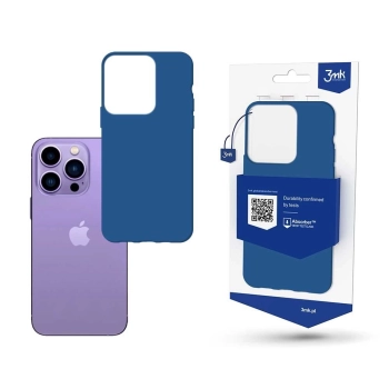 Etui 3mk Matt Case na iPhone 14 Pro Max - niebieskie