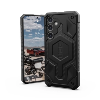 Etui UAG Monarch Pro do Samsung Galaxy S24+ 5G z modułem magnetycznym - czarny karbon