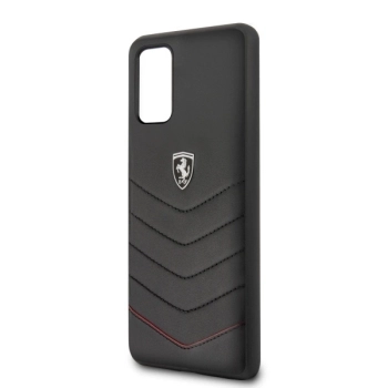 Etui Ferrari Heritage na Samsung Galaxy S20+ - czarne