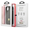 Etui Ferrari Leather Curved Line na iPhone 13 - czarne