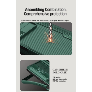 Etui Nillkin CamShield Fold Case na Samsung Galaxy Z Fold 5 - czarne