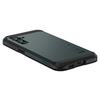 Etui Spigen Tough Armor na Samsung Galaxy S23 FE - ciemnozielone