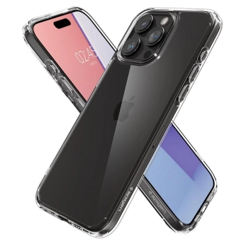 Etui Spigen Ultra Hybrid na iPhone 15 Pro Max - przezroczyste