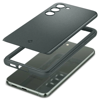 Etui Spigen Thin Fit na Samsung Galaxy S23 - ciemnozielone