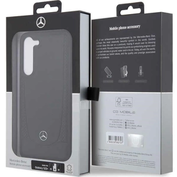 Etui Mercedes Leather Urban na Samsung Galaxy S23+ - czarne