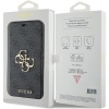 Etui Guess 4G Metal Logo na iPhone 15 Pro - szare