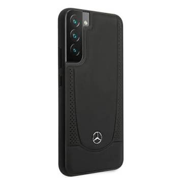Etui Mercedes Leather Urban Line na Samsung Galaxy S22+ - czarne