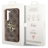 Etui Guess 4G Big Metal Logo na Samsung Galaxy S23 FE - brązowe