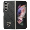 Etui Guess Leather 4G Diamond Triangle na Samsung Galaxy Z Fold 5 - czarne