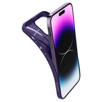 Etui Spigen Liquid Air na iPhone 14 Pro Max - fioletowe