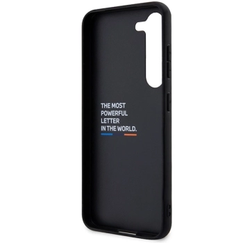 Etui BMW Leather Carbon na Samsung Galaxy S23 - czarne