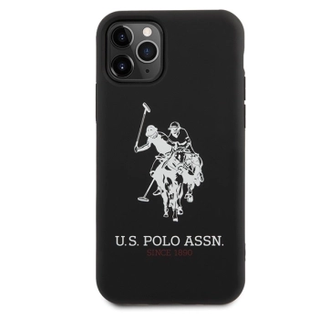 Etui U.S. Polo Assn. Silicone Collection na iPhone 11 Pro - czarne
