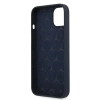 Etui Mercedes Silicone Line na iPhone 13 mini - granatowe