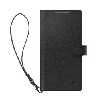 Etui Spigen Wallet S Plus na Samsung Galaxy S24 Ultra - czarne