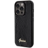 Etui Guess Sequin Script Metal na iPhone 13 Pro Max - czarne