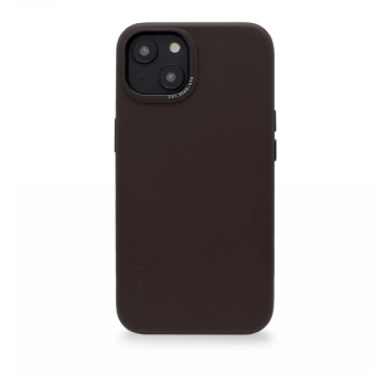 Etui Decoded Leather Case skórzane z MagSafe do iPhone 14 Plus - brązowe