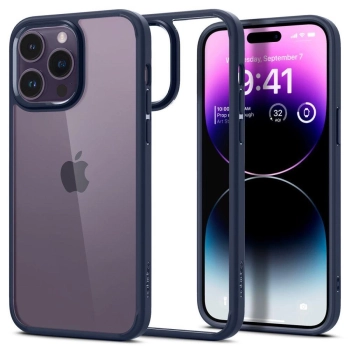 SPIGEN ULTRA HYBRID IPHONE 14 PRO NAVY BLUE