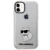 Etui Karl Lagerfeld Ikonik Choupette na iPhone 11 / Xr - przezroczyste