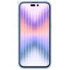 Silikonowe etui Nillkin CamShield Silky Silicone Case do iPhone 15 Pro z osłoną na aparat - niebieski