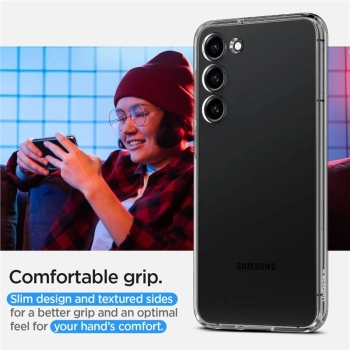 Etui Spigen Liquid Crystal na Samsung Galaxy S23+ - przezroczyste