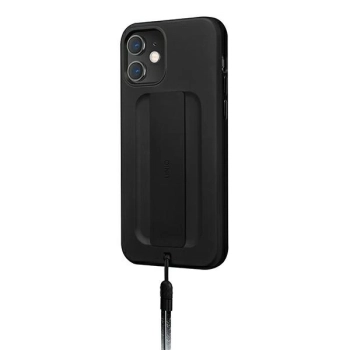 Etui Uniq Heldro na iPhone 12 mini - czarne