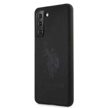 Etui U.S. Polo Assn. Silicone On Tone na Samsung Galaxy S21 - czarne