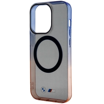 Etui BMW Gradient Bumper MagSafe na iPhone 14 Pro Max - szare