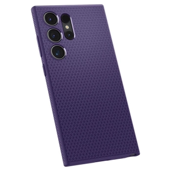 Etui Spigen Liquid Air na Samsung Galaxy S24 Ultra - fioletowe