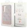 Guess GUHCS23SG4GLPI S23 S911 różowy/pink hard case 4G Stripe Collection