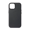 Etui Decoded Leather Case skórzane z MagSafe do iPhone 15 Plus - czarne