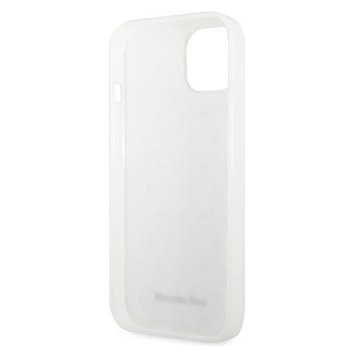Etui Mercedes Silver Stars Pattern na iPhone 13 - białe