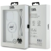 Etui Karl Lagerfeld IML Choupette Head & Cord MagSafe na iPhone 15 Pro - przezroczyste