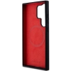 Etui AMG Silicone Carbon Pattern MagSafe na Samsung Galaxy S24 Ultra - czarne